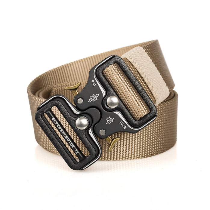 Quick Release Buckle Belt Leisure Outdoor Military Training Tactical Belt