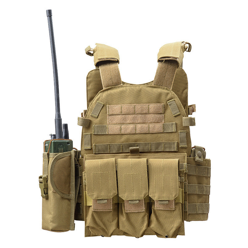 Outdoor Tactical Combat Training Vest Multi-funtional Molle System Vest