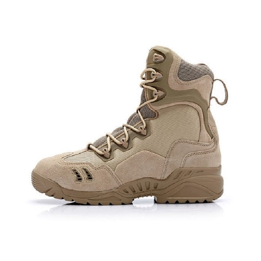 Men's Spring and Autumn Outdoor Mountaineering Boots Desert Tactical Combat Boots