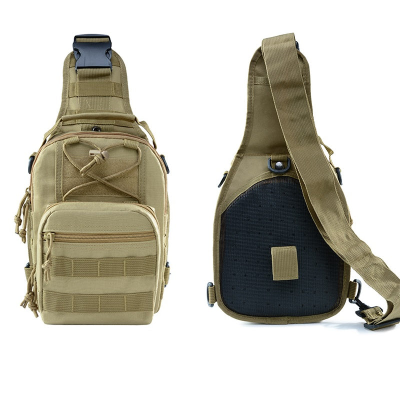 Outdoor Riding Camouflage Field Sport Small Chest Hanging Bag Shoulder Diagonal Cross tactical Chest Bag