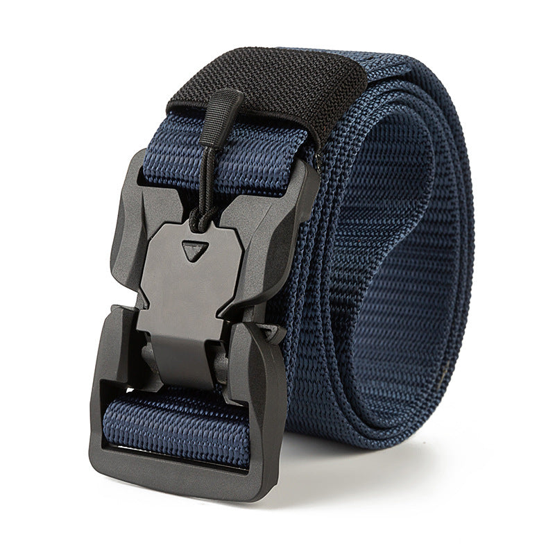 Multi-functional Outdoor Tactical Belt With Nylon Magnetic Buckle