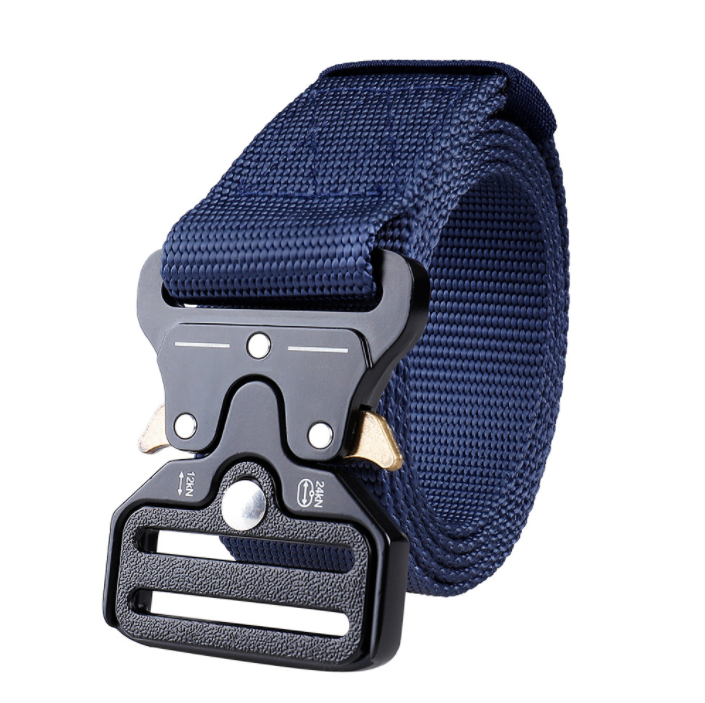 Tactical Belt Army Fan Men's and Women's Casual Quick Release Alloy Buckle Belt