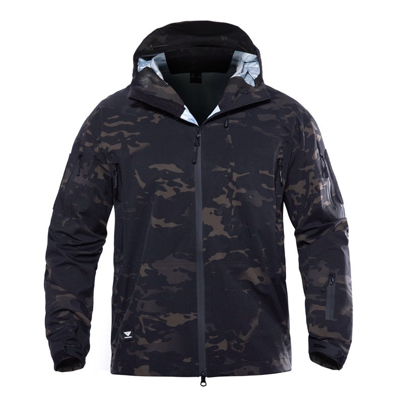 Tactical Outdoor Hard Shell Jacket  Warm and Windproof Coats