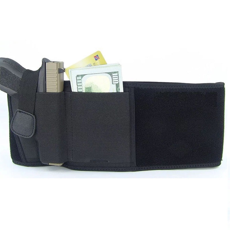 Outdoor Tactical Belly Band Holster Concealed Multi-purpose Holster Universal Concealed Holster