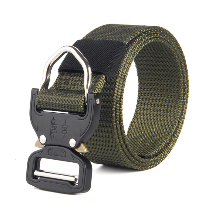 Tactical Belt Men Multifunctional Canvas Outdoor Belt Special Forces Training Nylon Camouflage Belt