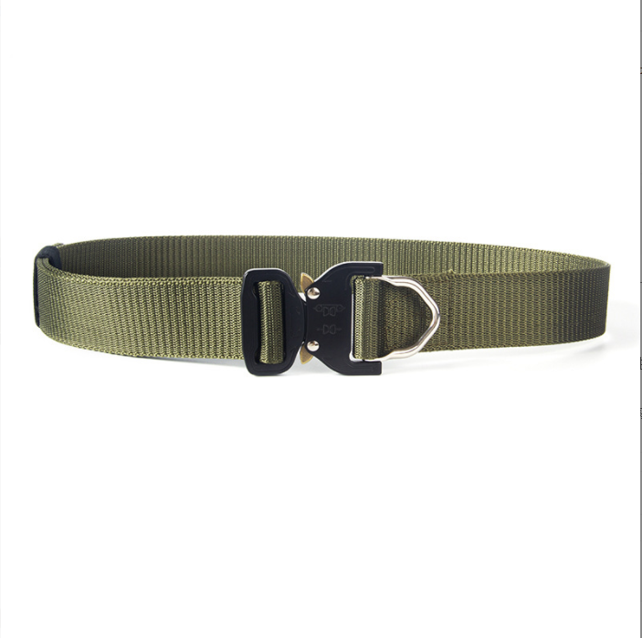 Tactical Belt Men Multifunctional Canvas Outdoor Belt Special Forces Training Nylon Camouflage Belt