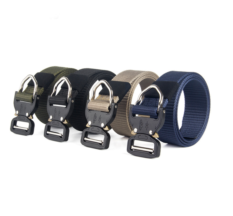 Tactical Belt Men Multifunctional Canvas Outdoor Belt Special Forces Training Nylon Camouflage Belt