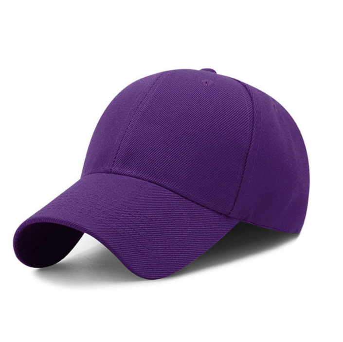 Outdoor Wholesale Baseball Cap Summer Sun-Protection Cap Embroidered Solid Color Cap