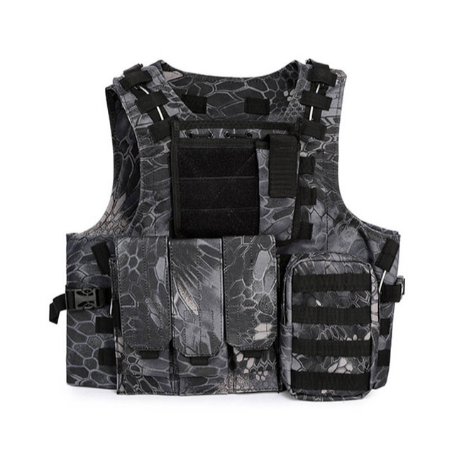 Tactical Wire Vest Camouflage Versatile Amphibious Outdoor Field Combat Vest