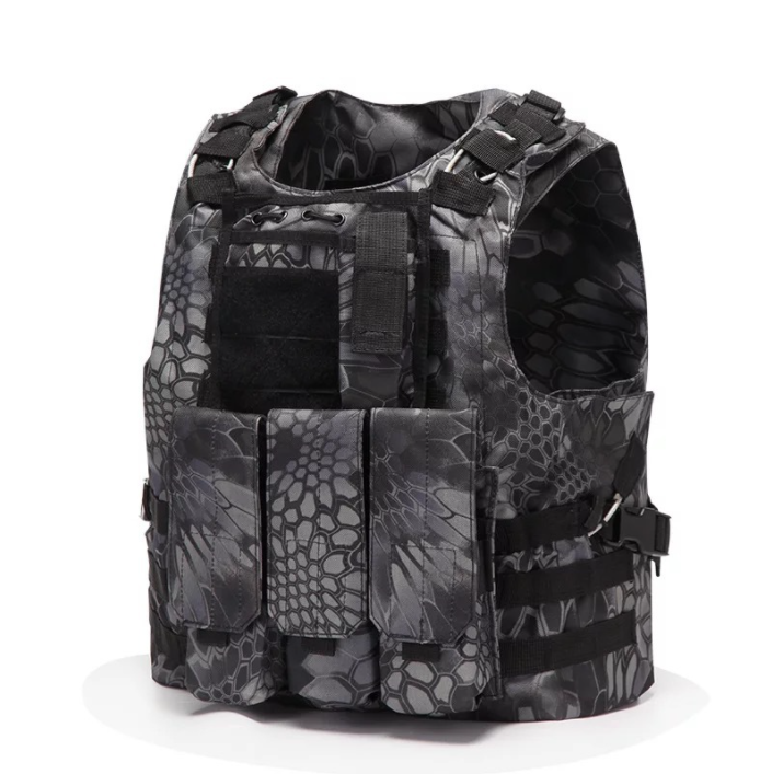 Training Tactical Vest Outdoor Equipment Protective MOLLE System Filed Combat Vest