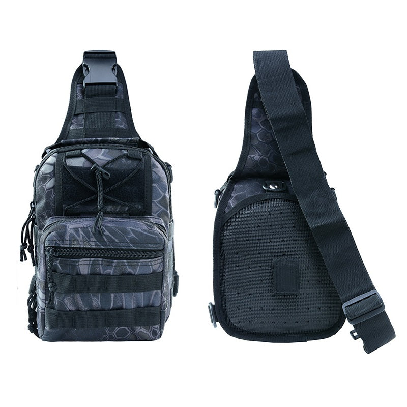 Outdoor Riding Camouflage Field Sport Small Chest Hanging Bag Shoulder Diagonal Cross tactical Chest Bag