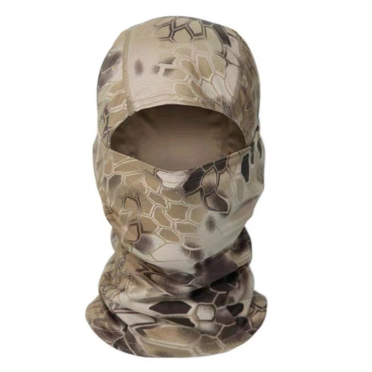 Outdoor Camouflage Headgear Tactical Riding Dustproof Masks Sunscreen Fishing Mask Face Windproof Mask