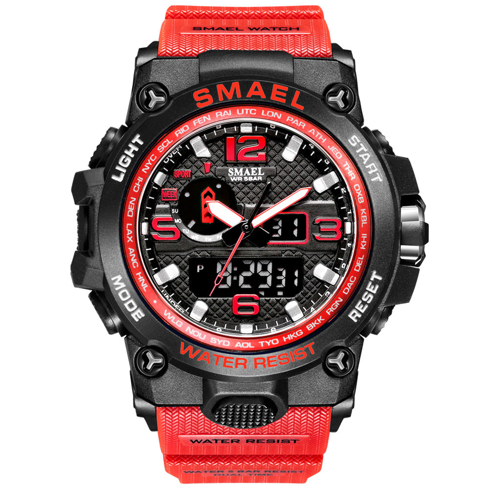 Outdoor Sports Multi-functional Electronic Watches Popular Men's Waterproof Watches