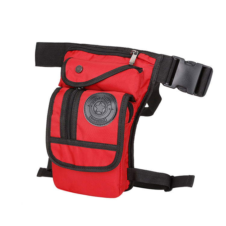 Multifunctional Fashionable Nylon Leg Bag Hanging Hiking Outdoor Travel Fanny Pack Leg Bag