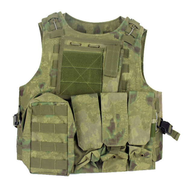 Tactical Wire Vest Camouflage Versatile Amphibious Outdoor Field Combat Vest