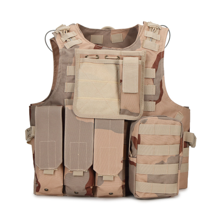 Amphibious Tactical Vest CS Field Camouflage Outdoor Combat Vest