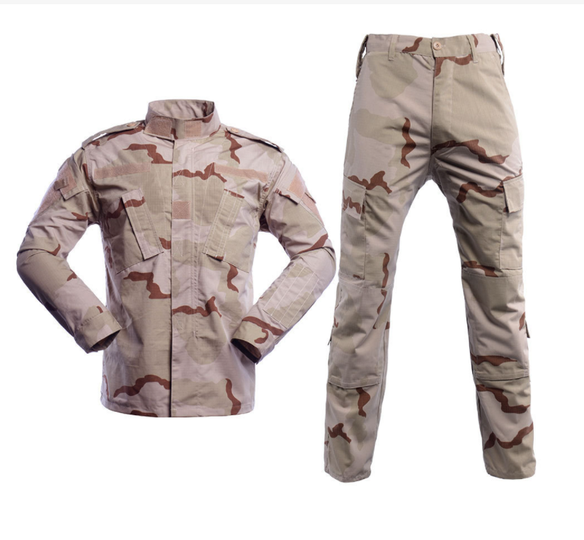 Outdoor Mountaineering Army Camouflage Long Sleeve Training Suit Tactical Uniforms