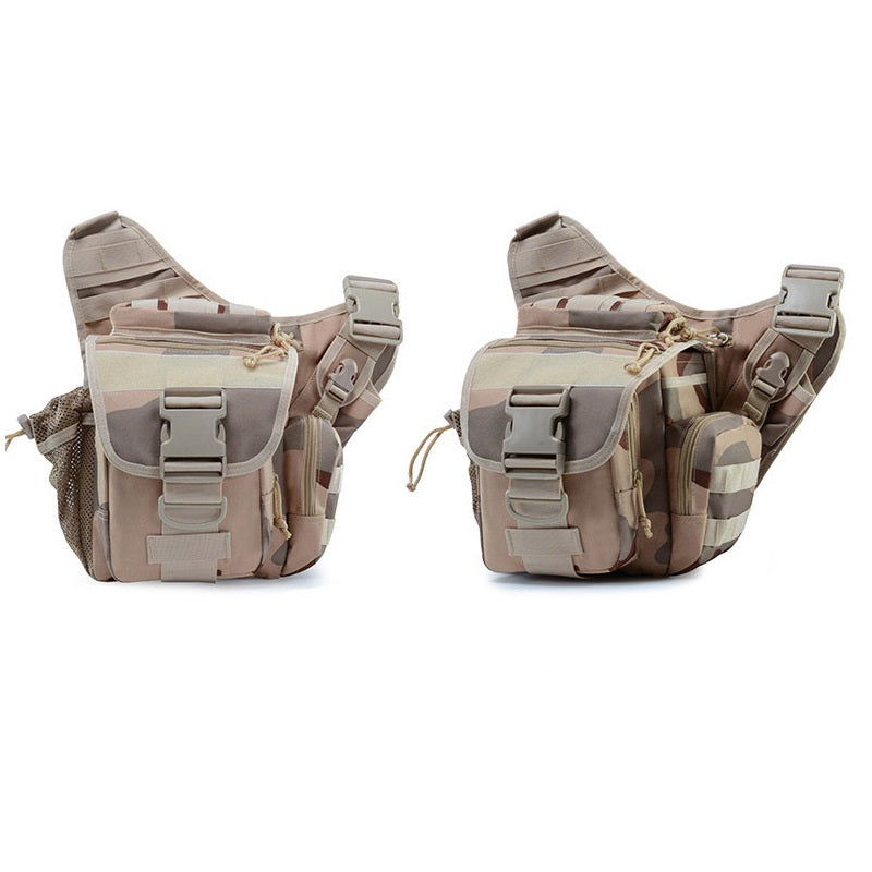 Military Tactical Outdoor Hiking Riding Waterproof Chest Bag