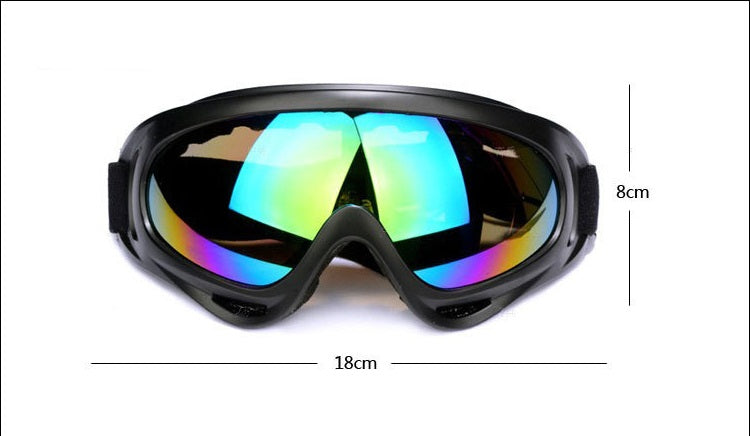 Outdoor Cycling Motorcycle Sports Goggles X400 Sandstorm Fans Tactical Equipment Ski Goggles