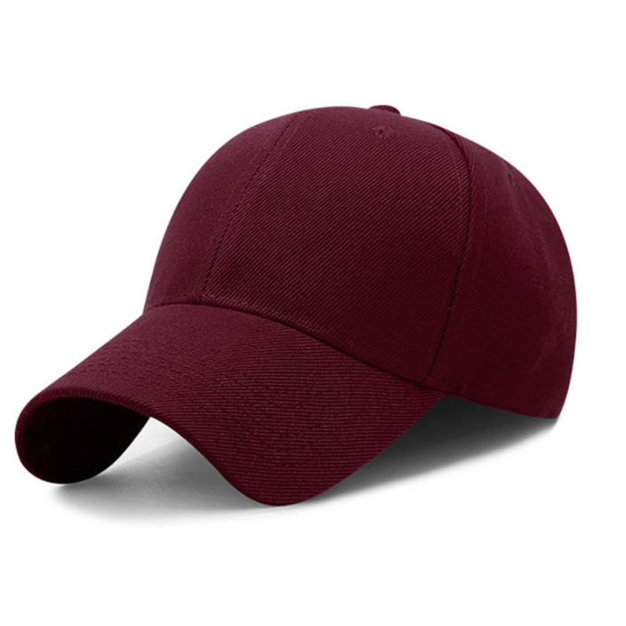 Outdoor Wholesale Baseball Cap Summer Sun-Protection Cap Embroidered Solid Color Cap