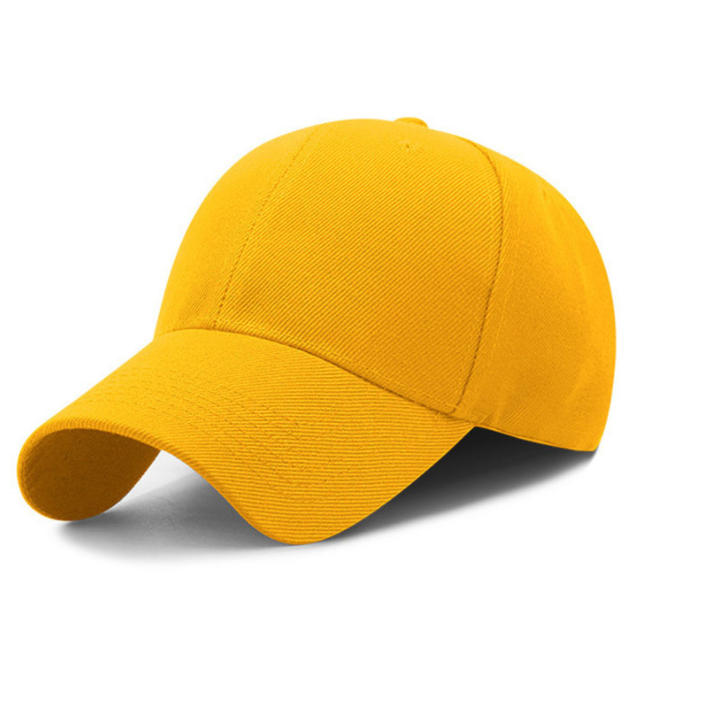 Outdoor Wholesale Baseball Cap Summer Sun-Protection Cap Embroidered Solid Color Cap