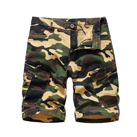 Summer New Men's Overall Shorts Camouflage Casual Pants Combat Sporting Pants